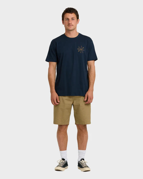 Billabong Quiver Premuim SS Tee - Navy - Star Surf + Skate