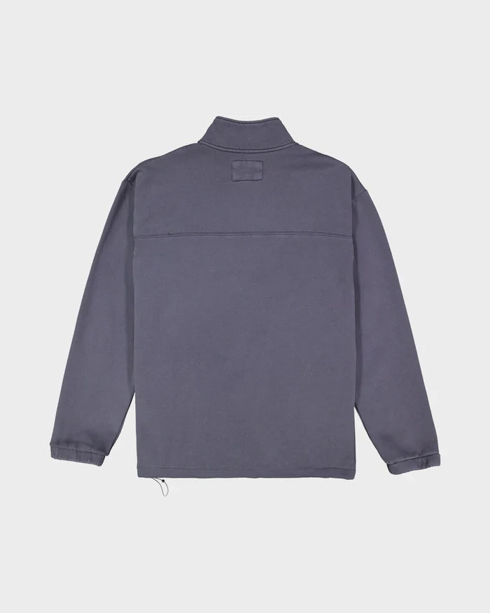 Billabong King Quarter Zip Fleece Pullover - Greystone