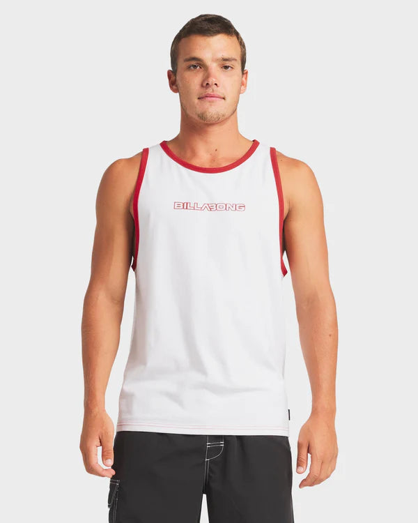 Billabong Spec Tipper Tank - White