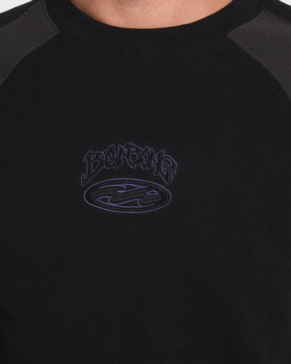 Billabong Bad Dog Crew Neck - Black