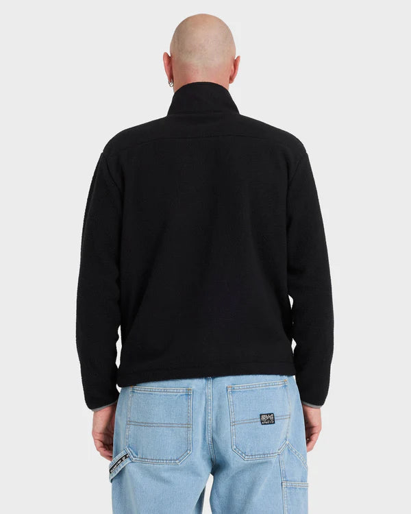Billabong Spec 73 Polar Zip Thru Fleece Jacket - Black