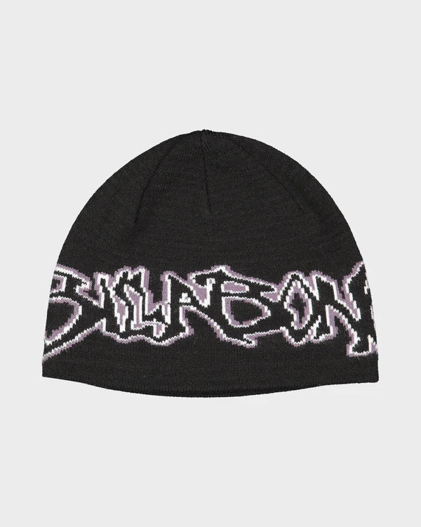 Billabong Bad Dog Skull Beanie - Black