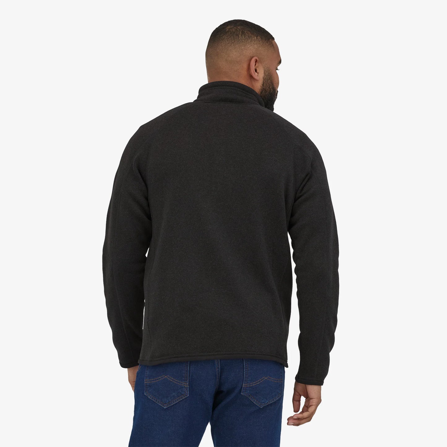 Patagonia Men's Better Sweater 1/4 Zip Fleece - Black