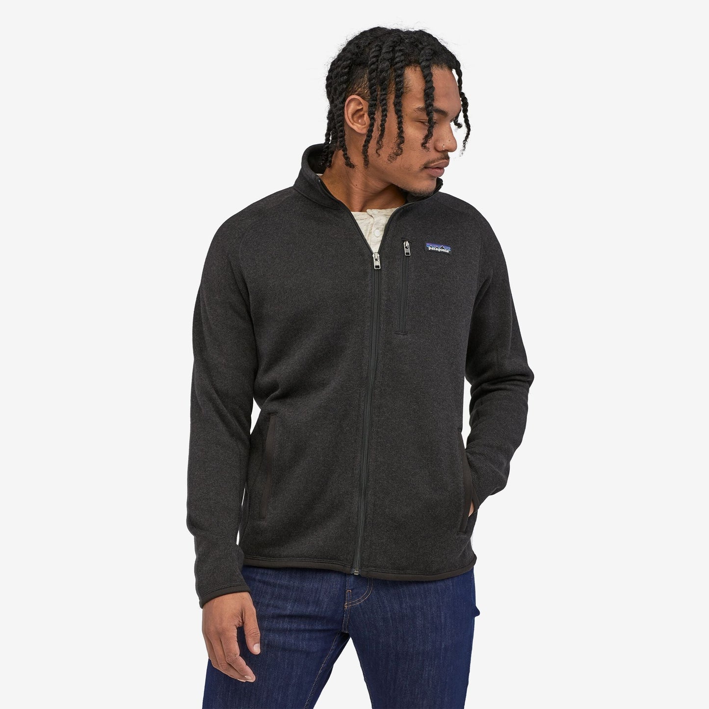 Patagonia M's Better Sweater Jacket - Black - Star Surf + Skate