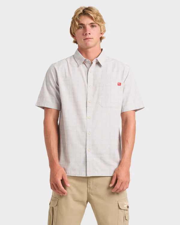 Quiksilver Testament SS Shirt - Grey Violet - Star Surf + Skate