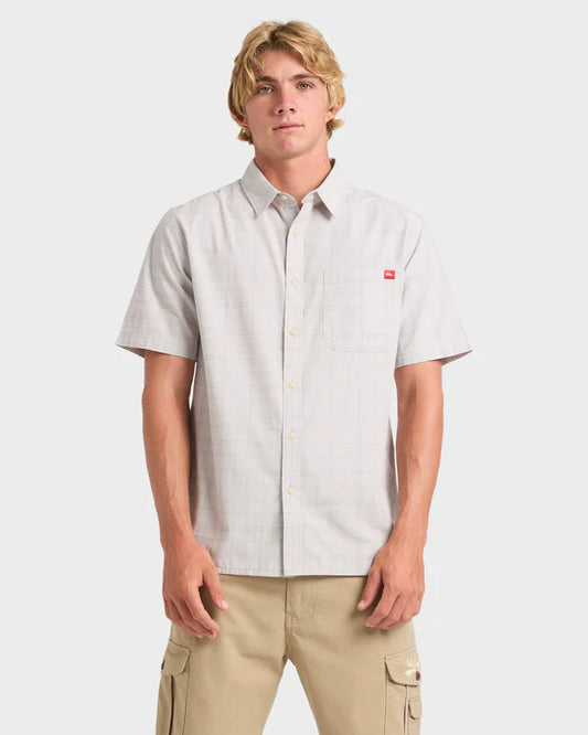 Quiksilver Testament SS Shirt - Grey Violet - Star Surf + Skate