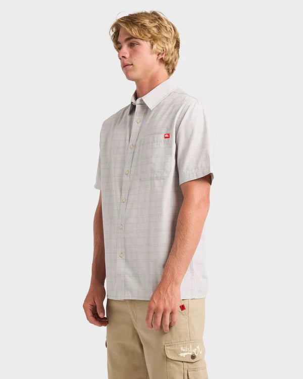 Quiksilver Testament SS Shirt - Grey Violet - Star Surf + Skate