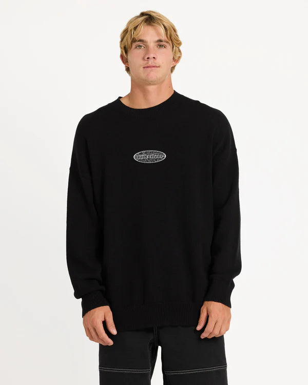 Quiksilver Mercury Work Sweater - Black - Star Surf + Skate
