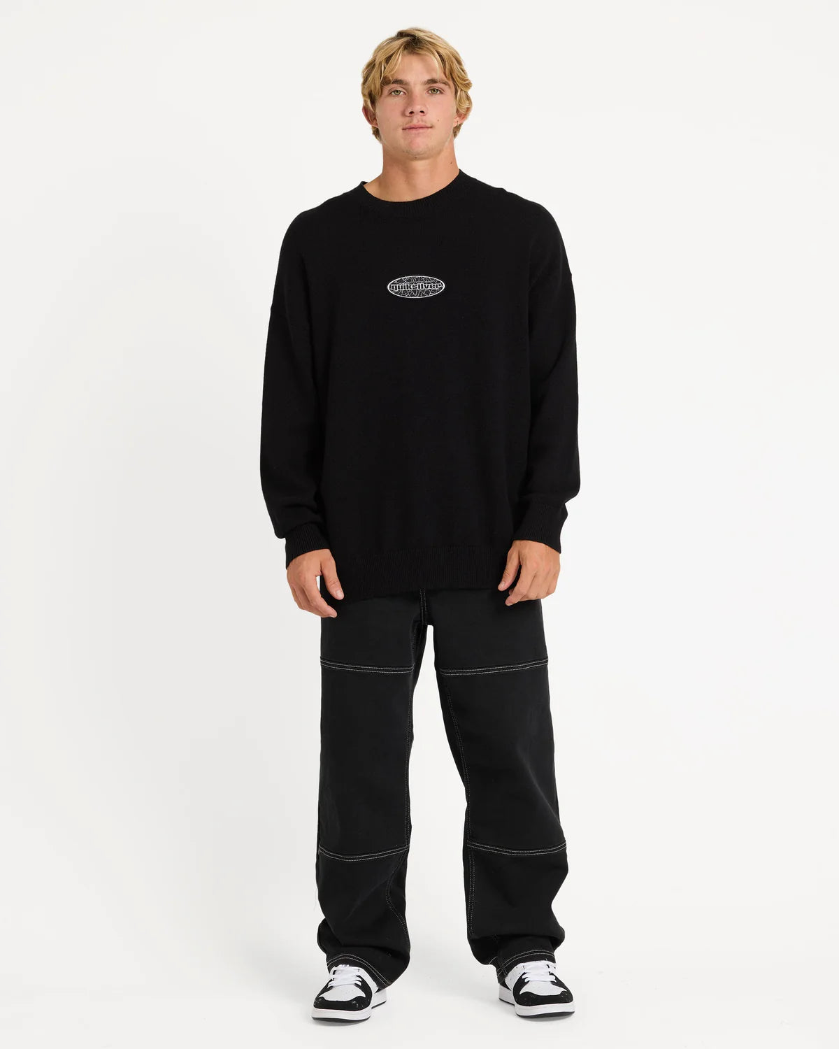 Quiksilver Mercury Work Sweater - Black - Star Surf + Skate