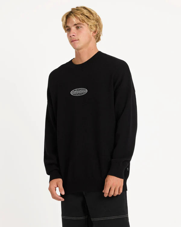 Quiksilver Mercury Work Sweater - Black - Star Surf + Skate