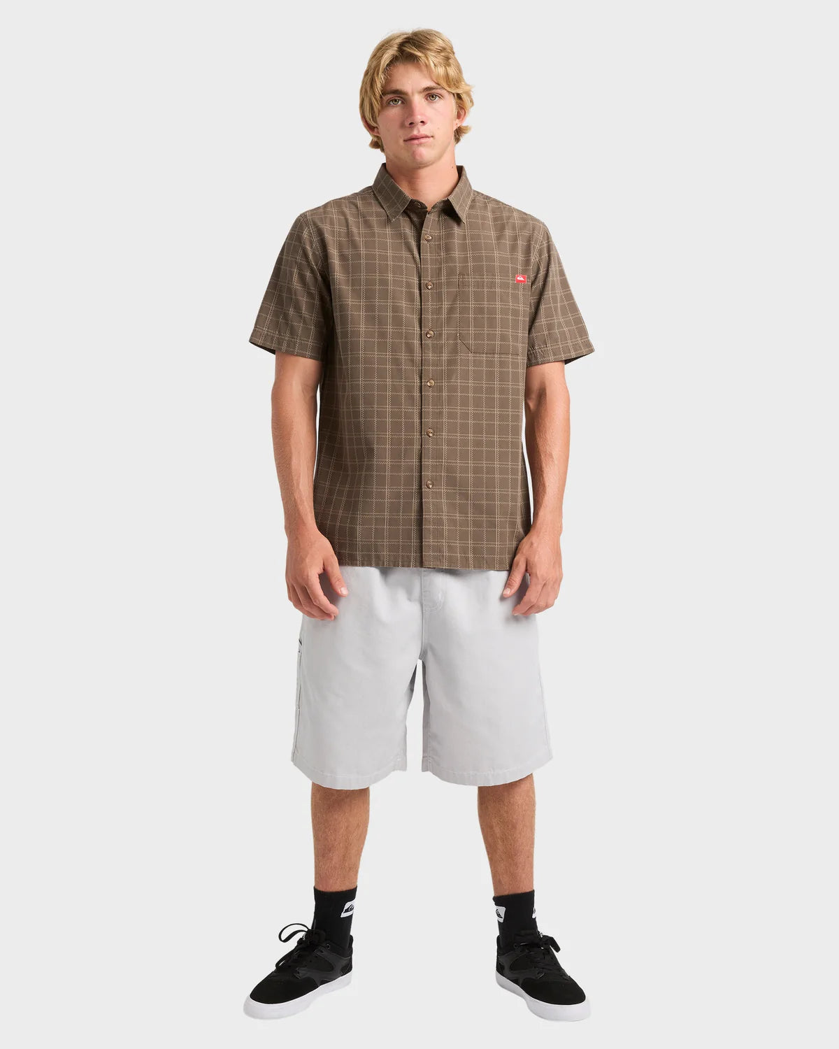 Quiksilver Tone Down Walkshort - Grey Violet