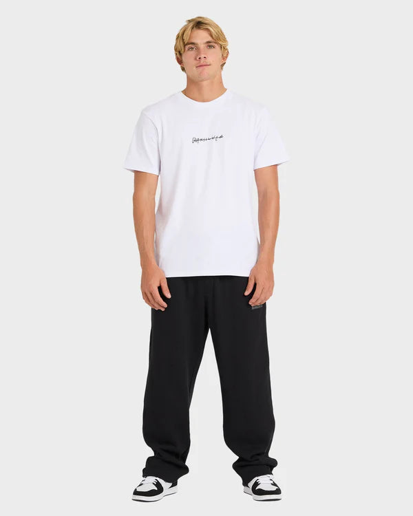 Quiksilver Graphic Trackpant - Black - Star Surf + Skate