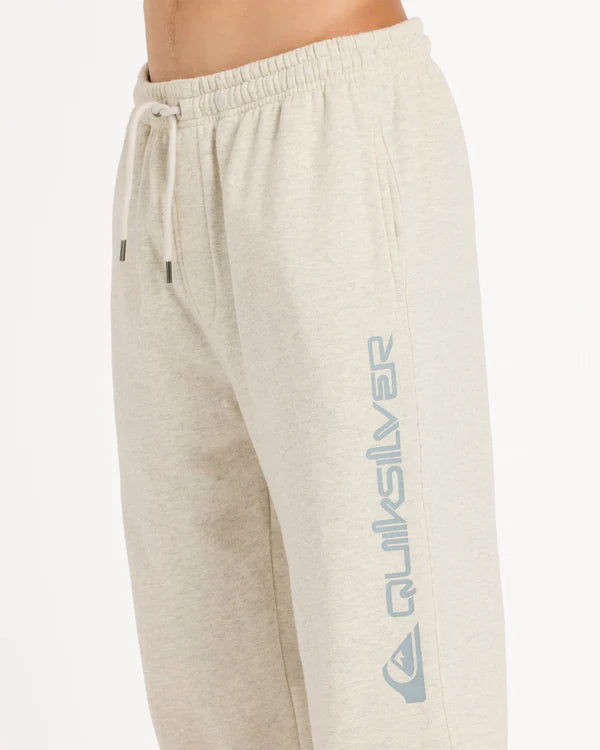 Quiksilver Graphic Trackpant - LIght Grey Heather - Star Surf + Skate
