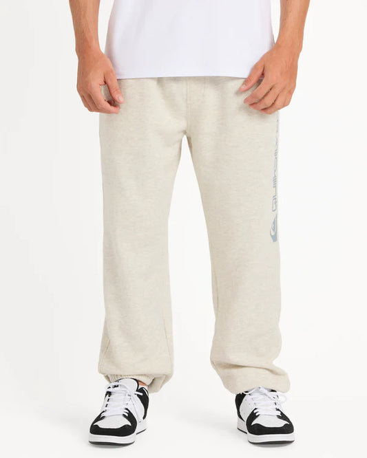 Quiksilver Graphic Trackpant - LIght Grey Heather - Star Surf + Skate