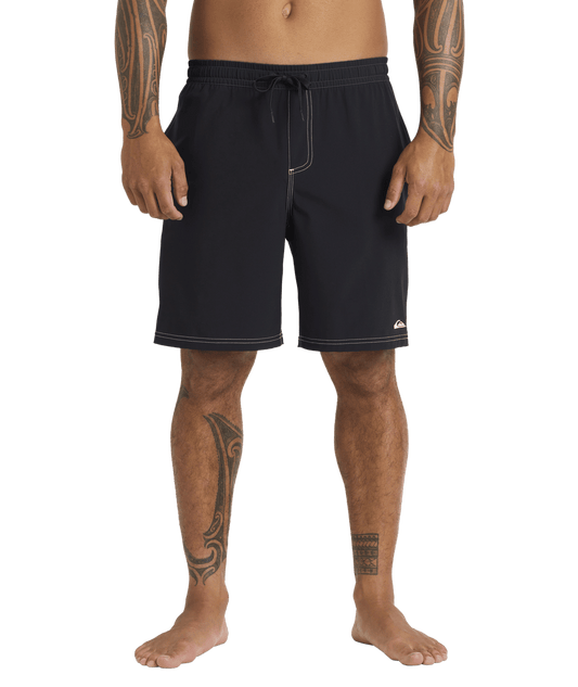 Quiksilver Tawhiro Volley 20" Short - Black - Star Surf + Skate