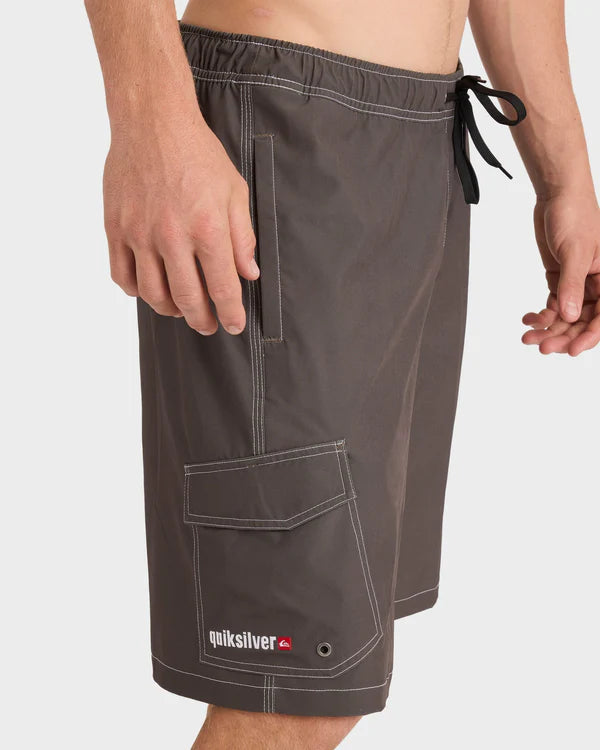 Quiksilver Exhibit Volley 21" Short - Major Brown