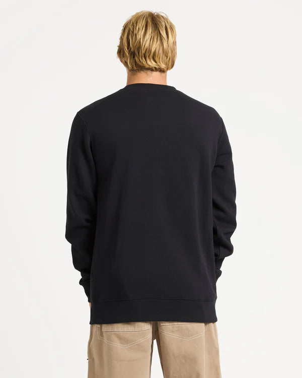 Quiksilver Reflex Crew - Black - Star Surf + Skate