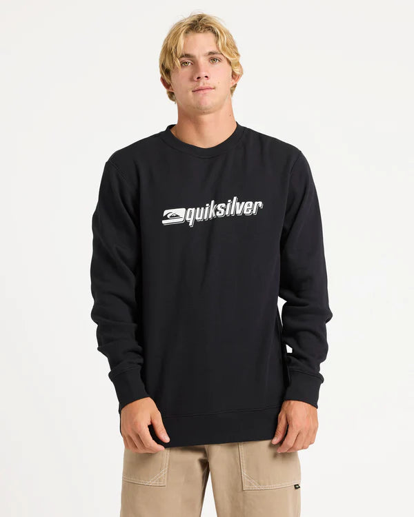 Quiksilver Reflex Crew - Black - Star Surf + Skate