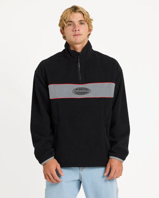 Quiksilver Mercury Panel Polar Fleece - Black - Star Surf + Skate