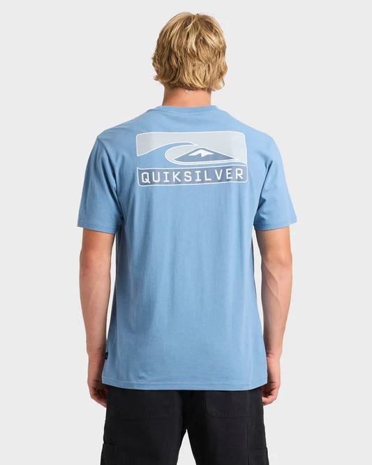 Quiksilver Boxed Out SS Tee - Coronet Blue