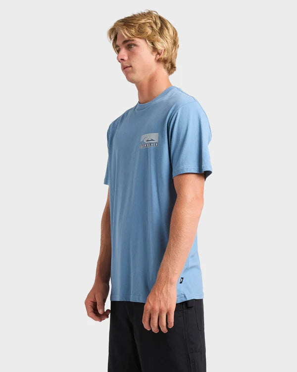 Quiksilver Boxed Out SS Tee - Coronet Blue