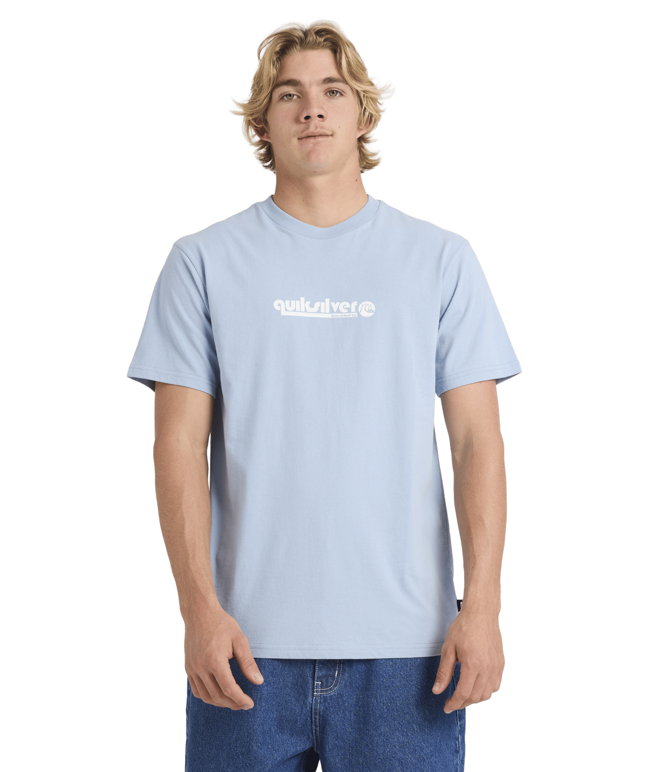 Quiksilver Quik Throwback SS Tee - Ashley Blue - Star Surf + Skate