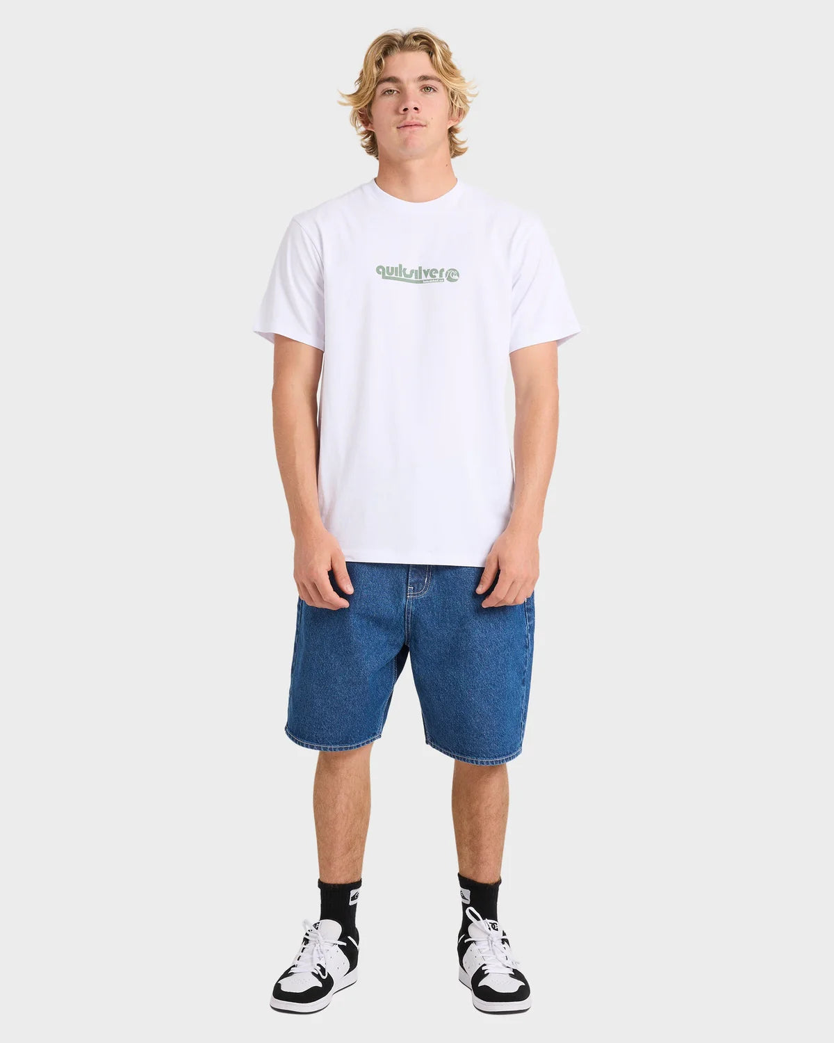Quiksilver Quik Throwback SS Tee - White - Star Surf + Skate