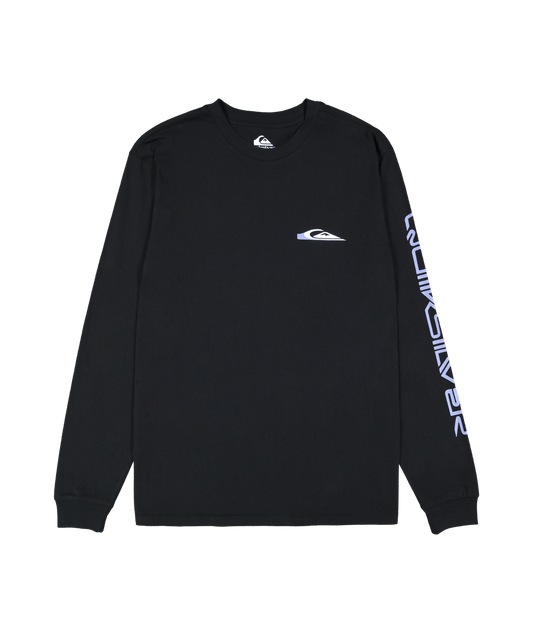 Quiksilver Warp Drive LS Tee - Black - Star Surf + Skate