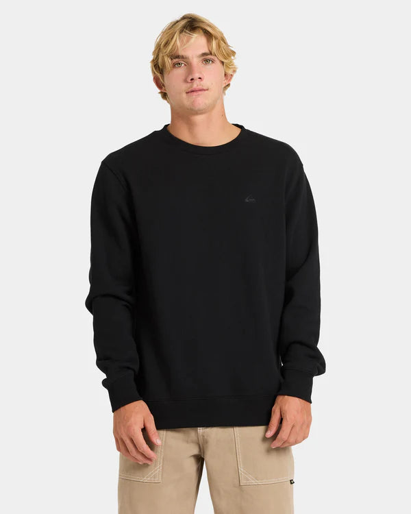 Quiksilver Salt Water Crew - Black - Star Surf + Skate