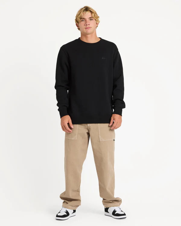 Quiksilver Salt Water Crew - Black - Star Surf + Skate