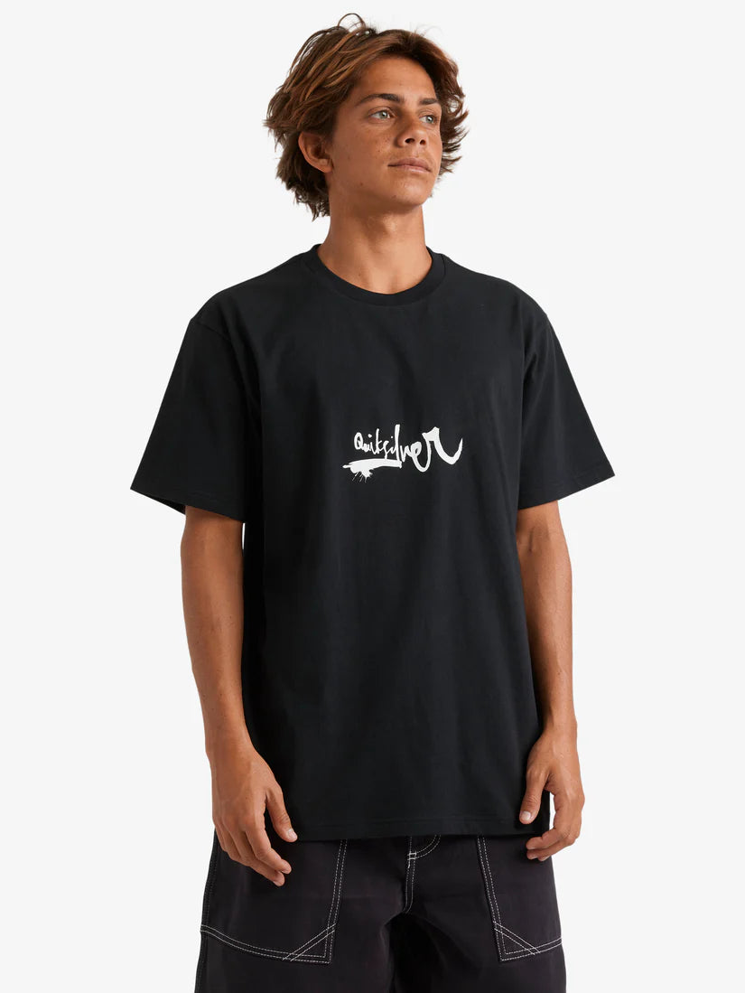 Quiksilver QS Impaired Logo DNA - Black - Star Surf + Skate