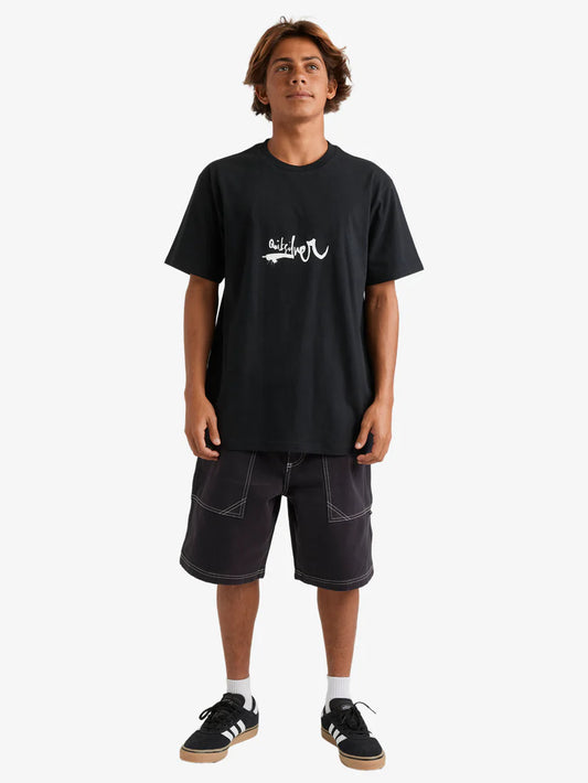 Quiksilver QS Impaired Logo DNA - Black - Star Surf + Skate