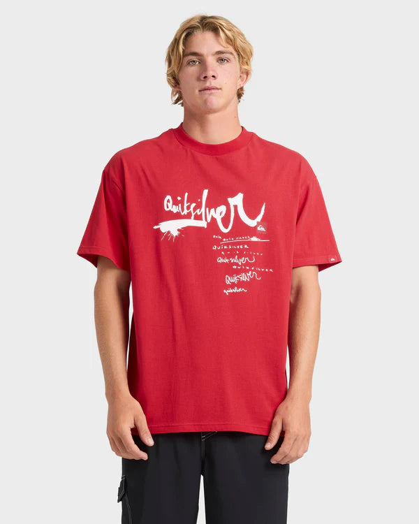 Quiksilver Impaired 11 SS Tee - Salsa