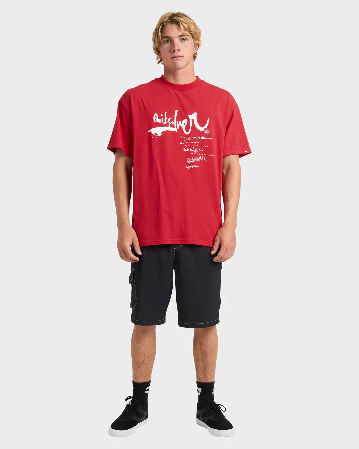 Quiksilver Impaired 11 SS Tee - Salsa