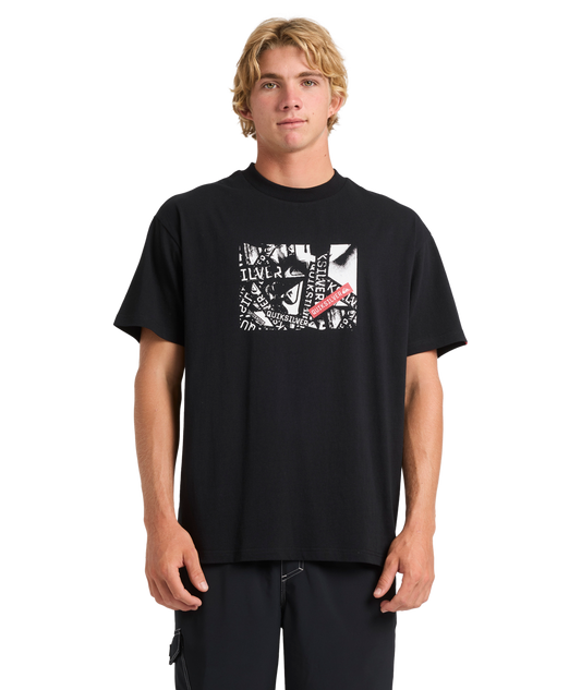 Quiksilver Sequence SS Tee - Black - Star Surf + Skate