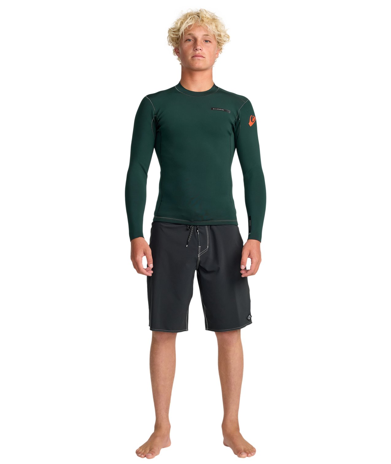 Quiksilver Everyday Sessions 1.5mm LS Jacket- Jade - Star Surf + Skate