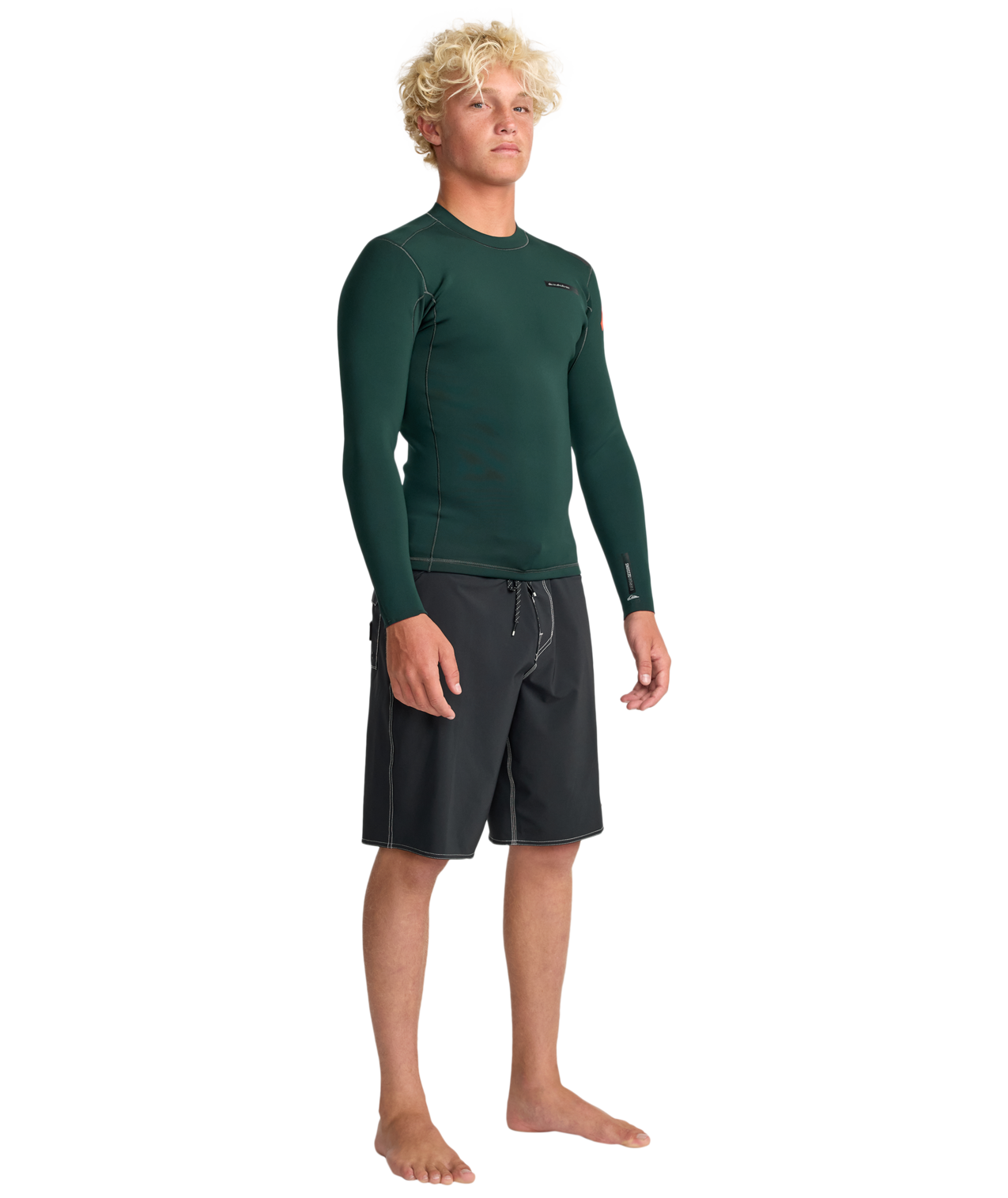 Quiksilver Everyday Sessions 1.5mm LS Jacket- Jade - Star Surf + Skate