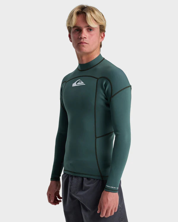 Quiksilver Prologue+ 1mm LS Jacket- Forest - Star Surf + Skate
