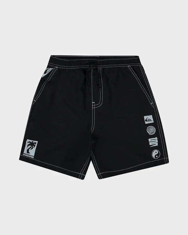 Quiksilver Next Gen Walkies Youth Short - Black