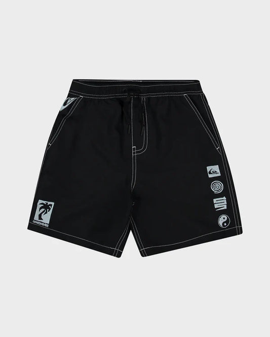 Quiksilver Next Gen Walkies Youth Short - Black