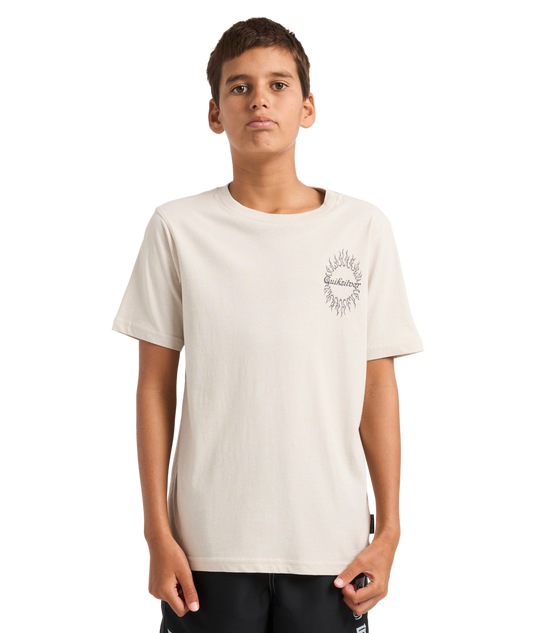 Quiksilver Interconnect Youth SS Tee - Moonstruck