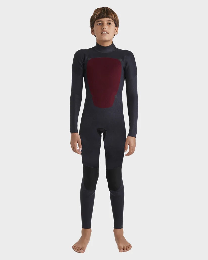 Quiksilver Prologue+ Boys 3/2mm FZ - Black - Star Surf + Skate
