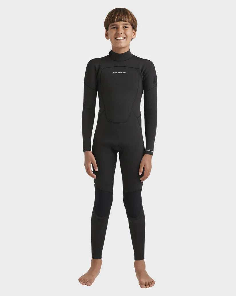 Quiksilver Prologue+ Boys 3/2mm FZ - Black - Star Surf + Skate