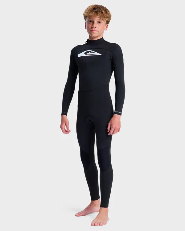 Quiksilver Prologue+ Boys 3/2mm FZ - White - Star Surf + Skate