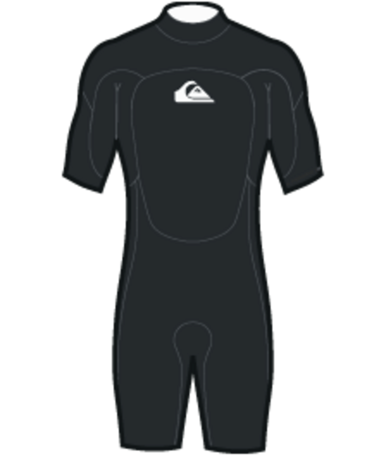 Quiksilver Prologue+ Boys 2/2mm BZ SS Springsuit - Black - Star Surf + Skate