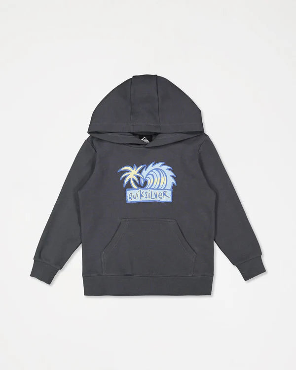 Quiksilver Tropic Tides Boy Hoodie - Iron Gate - Star Surf + Skate