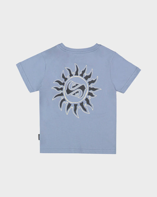 Quiksilver Mirror Flare Boy SS Tee - Ashley Blue - Star Surf + Skate
