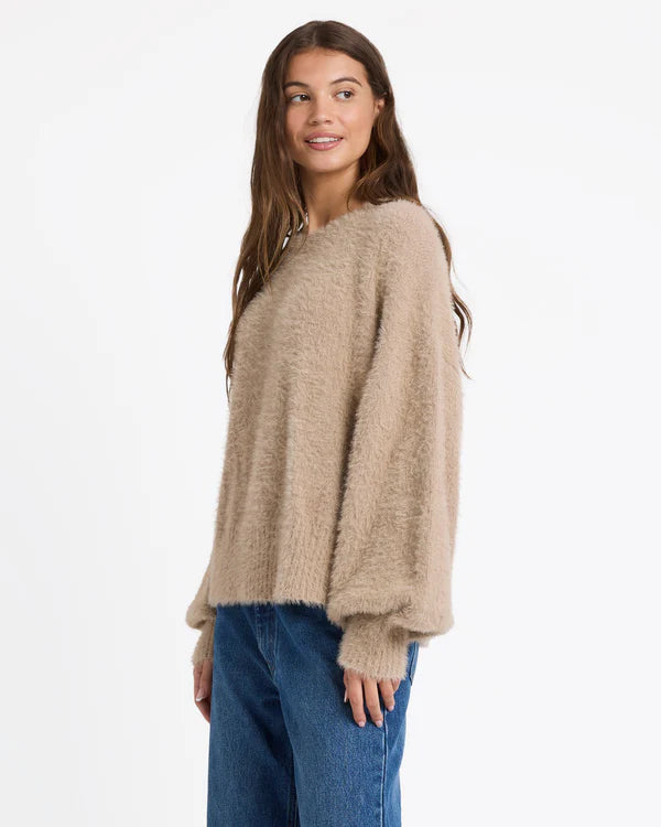 Roxy Sunsetter Crew - Parchment