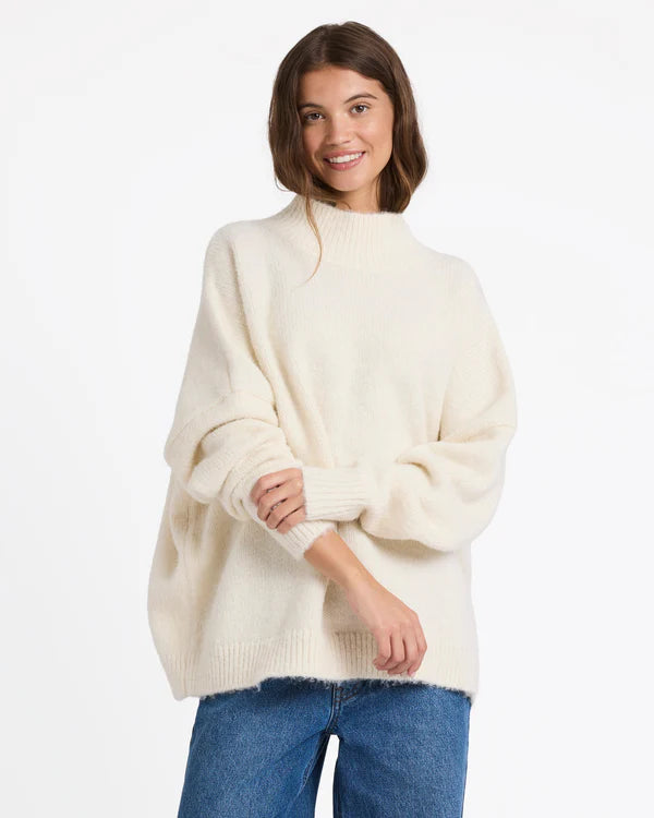 Roxy In The Clouds Sweater - Bone