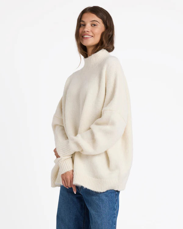 Roxy In The Clouds Sweater - Bone